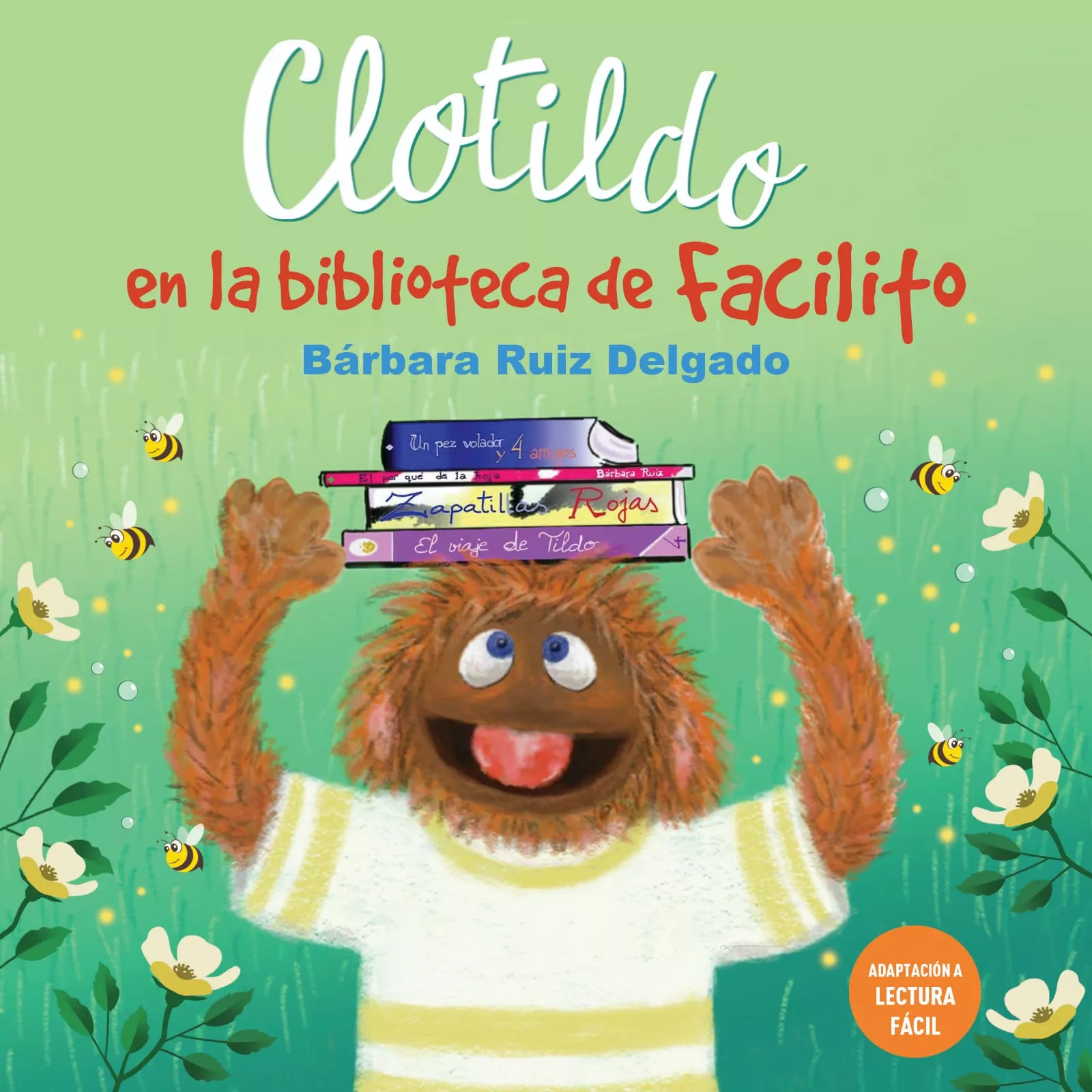 Clotildo en la biblioteca de facilito - Portada libro